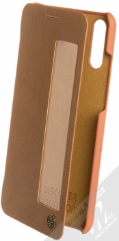 Nillkin Qin flipové pouzdro pro Huawei P20 hnědá (brown)