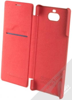 Nillkin Qin flipové pouzdro pro Sony Xperia 10 Plus červená (red) otevřené