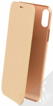 Nillkin Sparkle flipové pouzdro pro Apple iPhone X zlatá (gold)