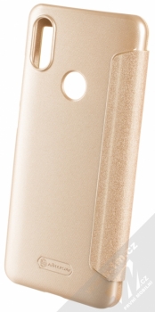 Nillkin Sparkle flipové pouzdro pro Xiaomi Mi A2 béžová (champagne gold) zezadu