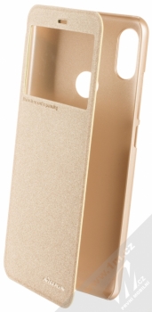 Nillkin Sparkle flipové pouzdro pro Xiaomi Mi A2 béžová (champagne gold)