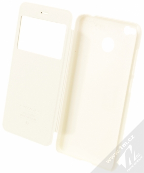Nillkin Sparkle flipové pouzdro pro Xiaomi Redmi 4X bílá (white) otevřené