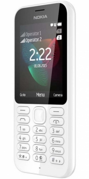 NOKIA 222 DUAL SIM bílá (white) mobilní telefon, mobil