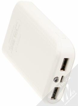 Proda Power Box PowerBank záložní zdroj 10000mAh pro mobilní telefon, mobil, smartphone, tablet bílá (white) konektory