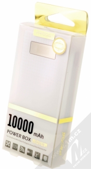 Proda Power Box PowerBank záložní zdroj 10000mAh pro mobilní telefon, mobil, smartphone, tablet bílá (white) krabička