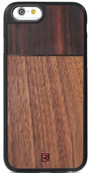 Remax Tanyet Wallnut dřevěný ochranný kryt pro Apple iPhone 6, iPhone 6S hnědá (brown)