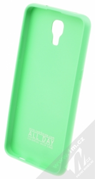Roar All Day TPU ochranný kryt pro LG X Screen mátově zelená (mint green) zepředu