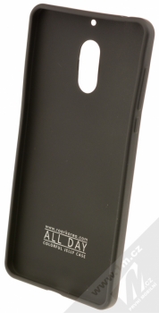 Roar All Day TPU ochranný kryt pro Nokia 6 černá (black) zepředu