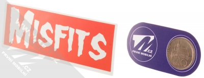 Samolepka Misfits kapela logo 1 měřítko