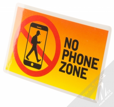 Samolepka Zóna zákazu telefonů 1