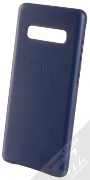 Samsung EF-VG975LN Leather Cover kožený originální ochranný kryt pro Samsung Galaxy S10 Plus tmavě modrá (navy blue)