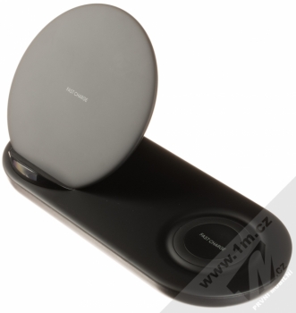 Samsung EP-N6100TB Wireless Charger Duo stojánek a podložka pro bezdrátové nabíjení černá (black)