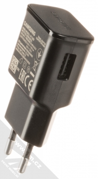 Samsung EP-TA200EBE originální nabíječka s USB výstupem a Samsung EP-DG970BBE originální USB kabel s USB Type-C konektorem černá (black) nabíječka USB výstup