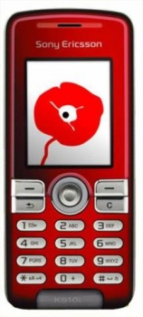 Sony Ericsson K510i seductive red