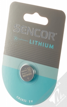 Sencor SBA CR2032 1BP LI knoflíková baterie CR2032 - 1ks stříbrná (silver) krabička