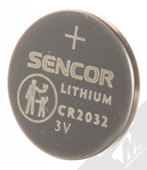 Sencor SBA CR2032 1BP LI knoflíková baterie CR2032 - 1ks stříbrná (silver)