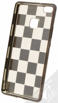 Sligo Electroplate Chess TPU pokovený ochranný kryt pro Huawei P9 Lite černá (black) zepředu