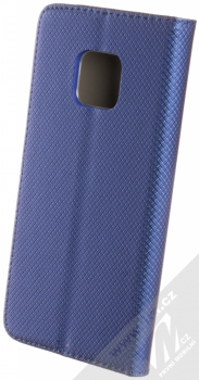 Sligo Smart Magnet flipové pouzdro pro Huawei Mate 20 Pro tmavě modrá (dark blue) zezadu