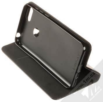 Sligo Smart Magnet flipové pouzdro pro Moto E6 Play černá (black) stojánek