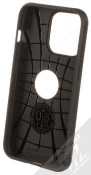 Spigen Rugged Armor odolný ochranný kryt pro Apple iPhone 13 Pro černá (matte black) zepředu