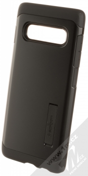 Spigen Tough Armor odolný ochranný kryt se stojánkem pro Samsung Galaxy S10 Plus černá (matte black)