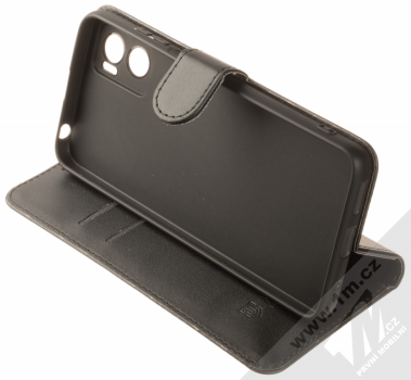Tactical Field Notes flipové pouzdro pro Motorola Moto E22s černá (black) stojánek