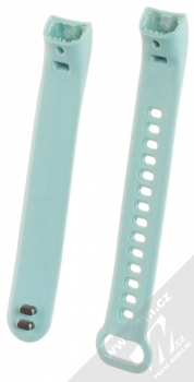 Tactical Vertical Lines Strap silikonový pásek na zápěstí pro Honor Band 3 světle modrá (light blue) zezadu
