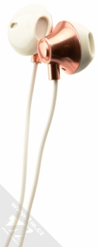 USAMS Ejoy sluchátka s mikrofonem a ovladačem růžově zlatá (rose gold) sluchátka