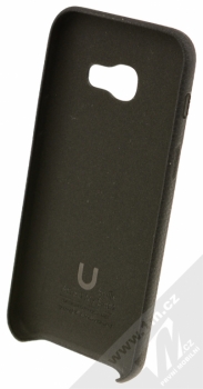 USAMS Joe kožený ochranný kryt pro Samsung Galaxy A3 (2017) černá (black) zepředu