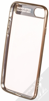 USAMS Kingdom pokovený ochranný kryt pro Apple iPhone 7, iPhone 8 zlatá (gold) zepředu