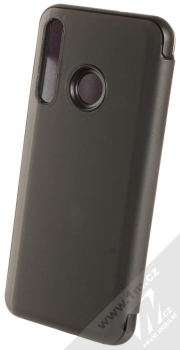 Vennus Clear View flipové pouzdro pro Huawei P Smart (2019) černá (black) zezadu
