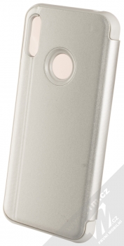 Vennus Clear View flipové pouzdro pro Huawei Y6 Prime (2019), Y6s, Honor 8A stříbrná (silver) zezadu