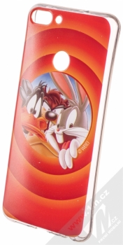 Warner Bros Looney Tunes 002 TPU ochranný silikonový kryt s motivem pro Huawei P Smart červená (red)