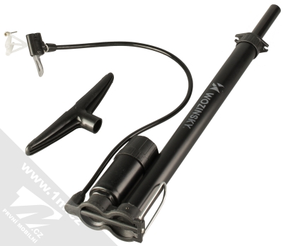 Wozinsky WUP-01 pumpička s tlakoměrem na kolo a koloběžku černá (black) balení