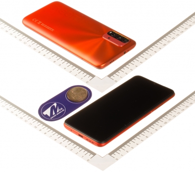 Xiaomi Redmi 9T 4GB/64GB oranžová (sunrise orange) zboku