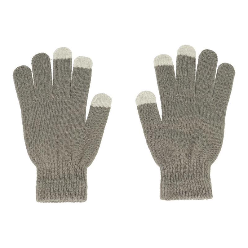 1Mcz Touch Gloves Basic dámské pletené rukavice pro kapacitní dotykový displej
