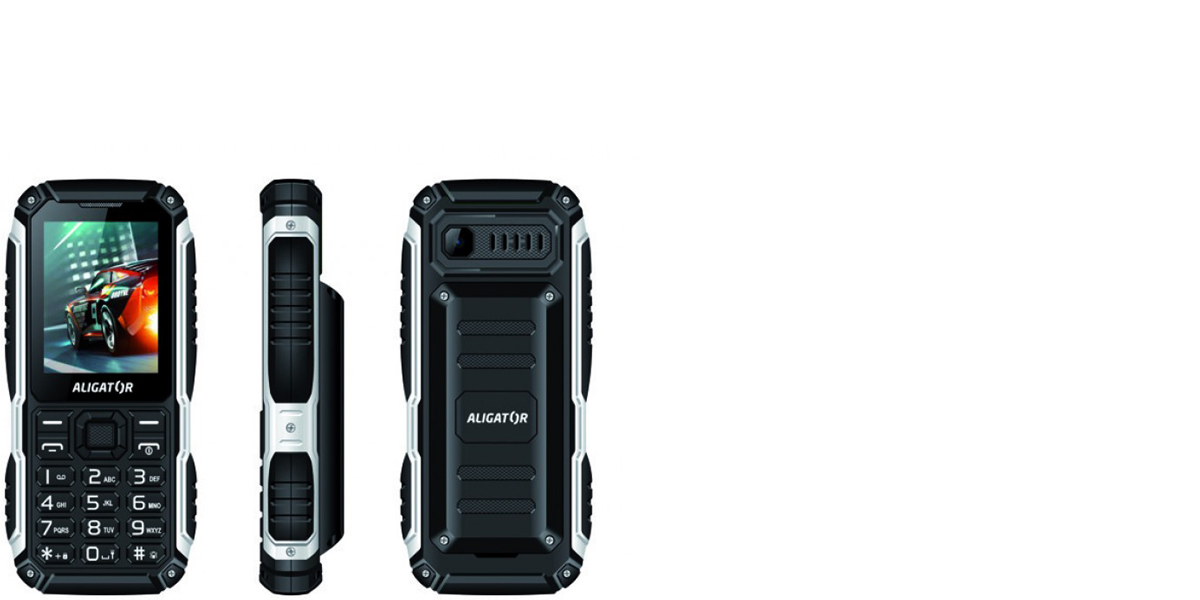 Aligator R30 eXtremo Dual Sim mobilní telefon, mobil, smartphone, outdoor