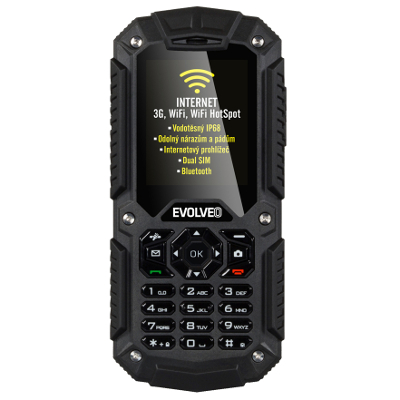 Evolveo Strongphone X2 odolný mobilní telefon, mobil, outdoor