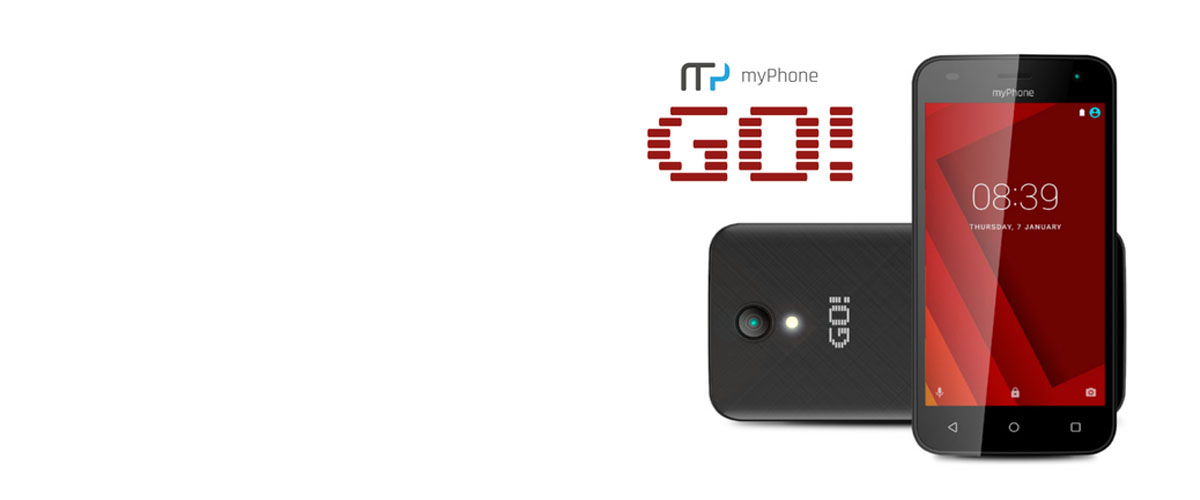 MYPHONE GO! Dual Sim mobilní telefon, mobil, smartphone