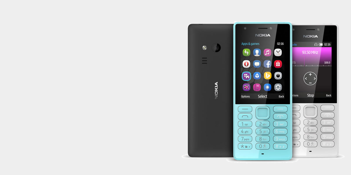 Nokia 216 Dual Sim (RM-1187) mobilní telefon, mobil