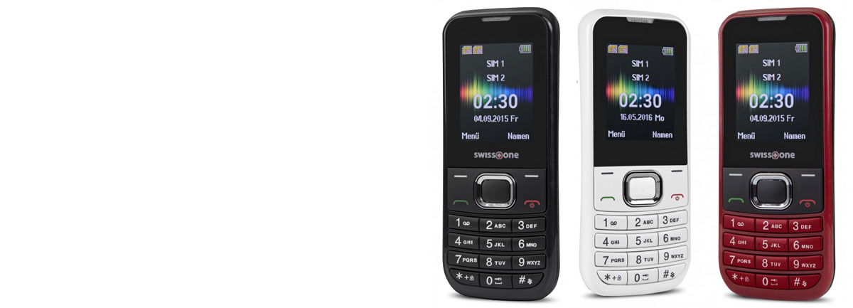 Swisstone SC 230 Dual Sim mobilní telefon, mobil