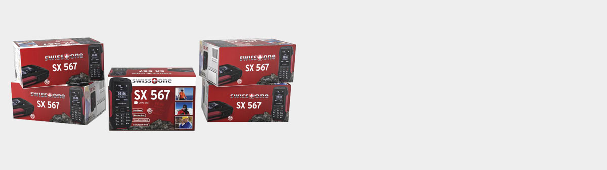 Swisstone SX 567 Dual Sim mobilní telefon, mobil, outdoor