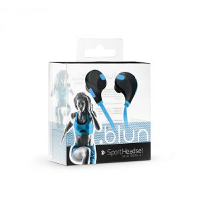 Blun QY7 Bluetooth Headset bezdrátová stereo sluchátka s mikrofonem pro mobilní telefon, mobil, smartphone, tablet.