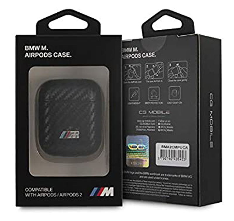 BMW Airpods M Carbon Case pouzdro pro sluchátka Apple AirPods (BMA2CMPUCA)
