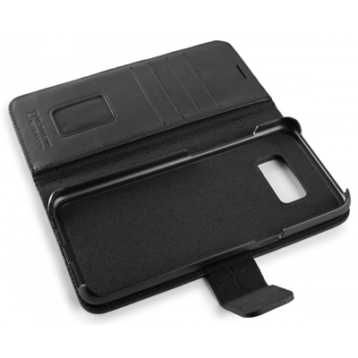 Bugatti Zurigo Full Grain Leather Booklet Case flipové pouzdro z pravé kůže pro Samsung Galaxy S8 Plus