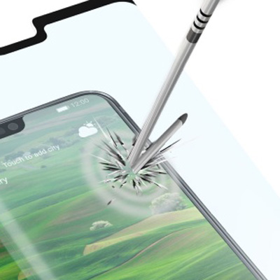 CellularLine Second Glass Curved Capsule ochranné tvrzené sklo na kompletní zahnutý displej pro Huawei P20