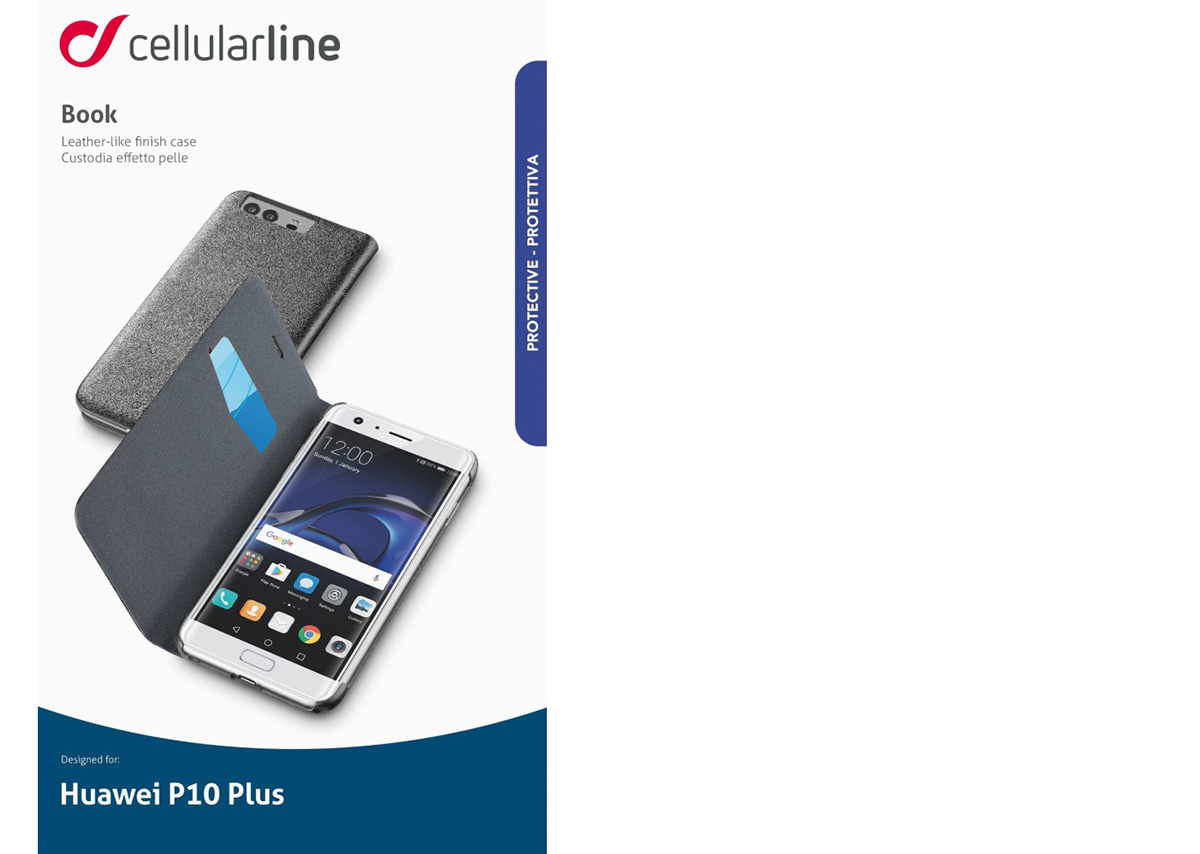 CellularLine Book Essential flipové pouzdro pro Huawei P10 Plus