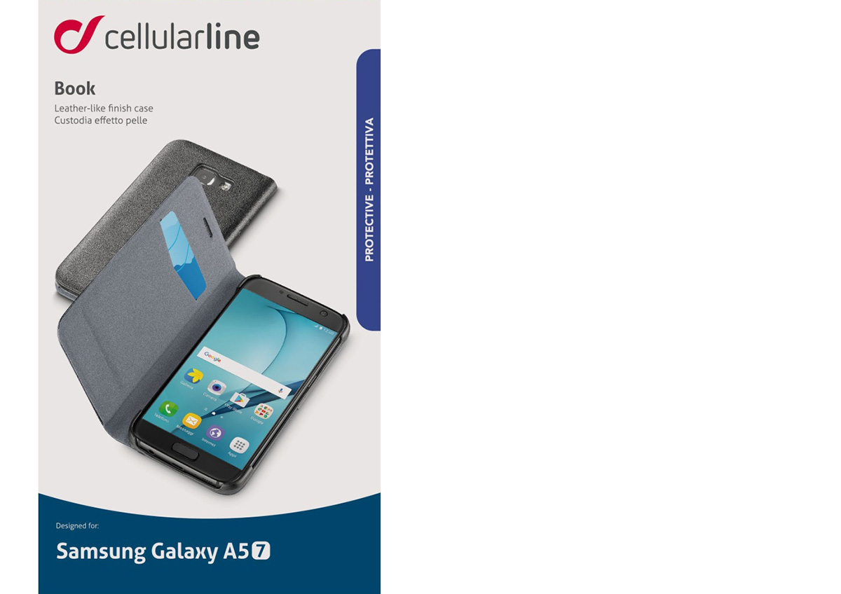 CellularLine Book Essential flipové pouzdro pro Samsung Galaxy A5 (2017)