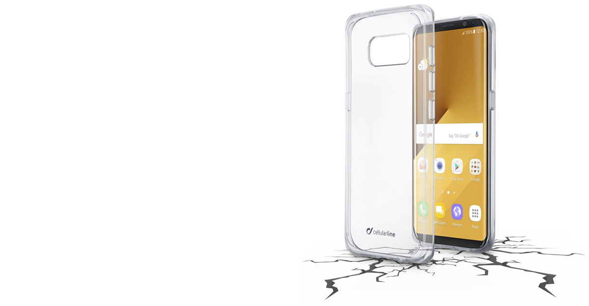 CellularLine Clear Duo ochranný kryt pro Samsung Galaxy S8 Plus