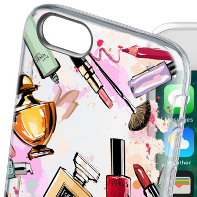 CellularLine Style Glam ochranný kryt s módním motivem pro Apple iPhone 7